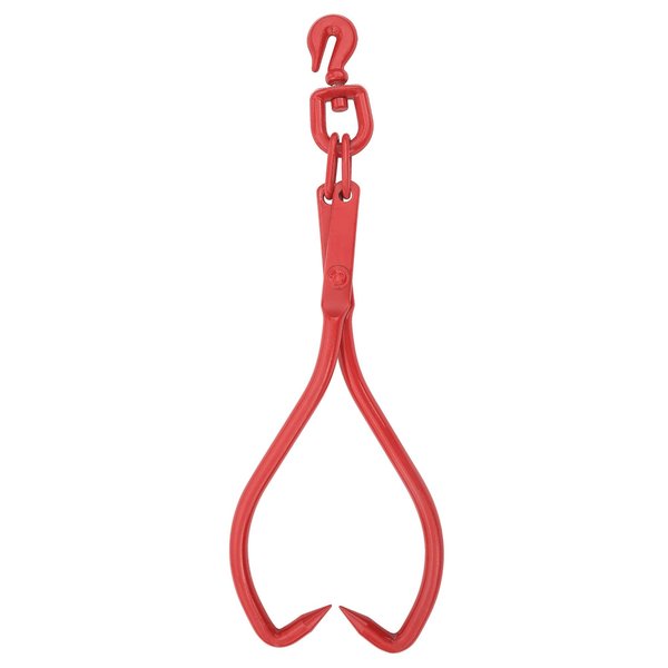 Earth Worth 32-inch Skidding Tongs with Ring, Red 83-DT5210